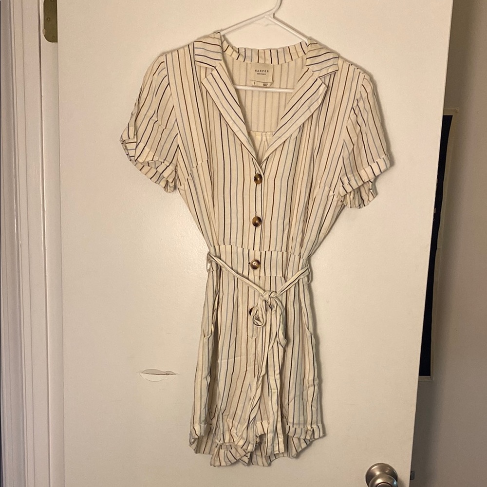 Striped Women’s Romper
